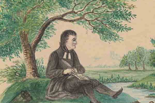 Selbstportrait von Franz Xaver Gruber